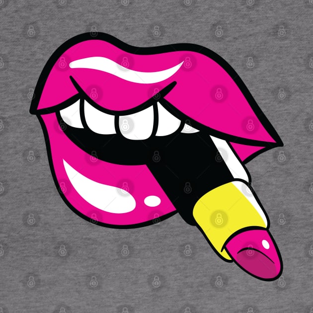 Lipstick Junkie by BlackKnightProductions